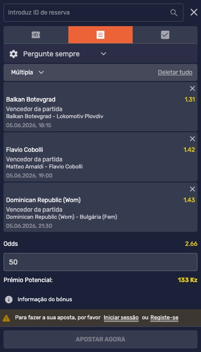 Bantubet boletim apostas