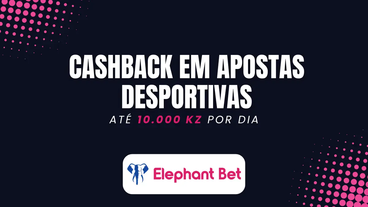Elephant Bet: 10% do valor perdido todos os dias