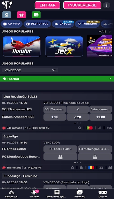 Elephant Bet primeira página