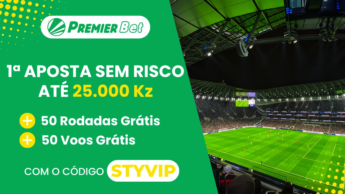 Premier Bet: Bónus de boas-vindas 1.ª Aposta Sem Risco até %bonus%