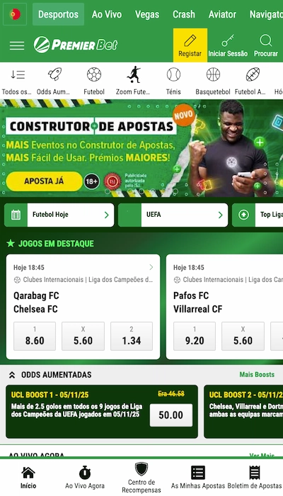 Código promocional Premier Bet Angola - 1