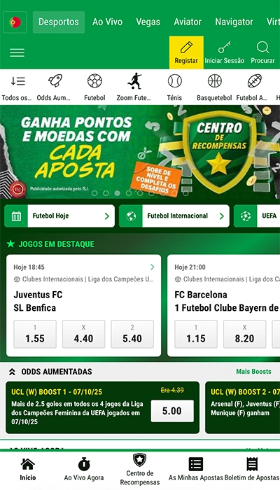 Premierbet primeira página