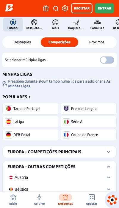 Betano futebol: oferta de apostas