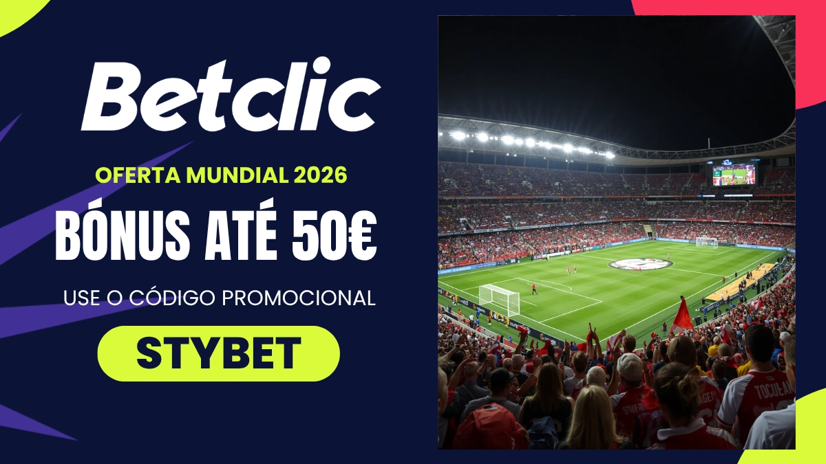 Mundial 2026 - Bónus de registo Betclic