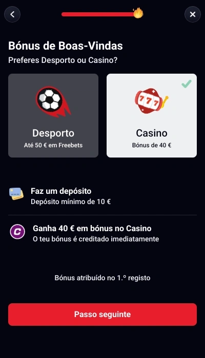 Bónus Betclic Casino - 2