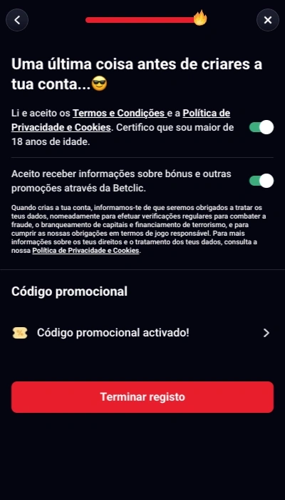 Bónus Betclic Casino - 4