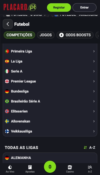 Bwin apostas em Futebol