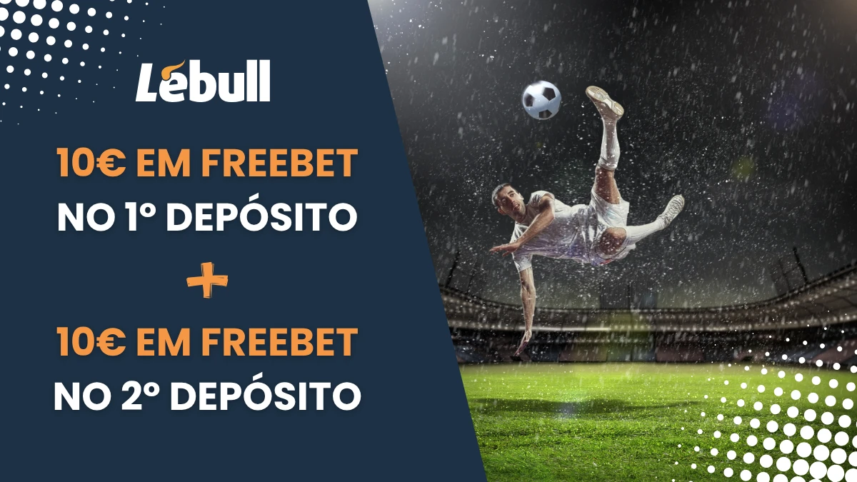 Bónus de 3 Freebets de 50€