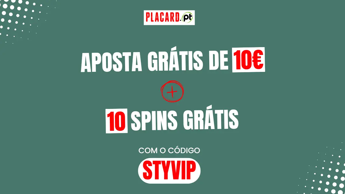 Dois bónus de registo Placard.pt