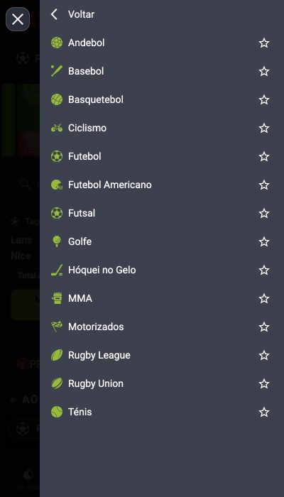 Placard futebol: toda a oferta