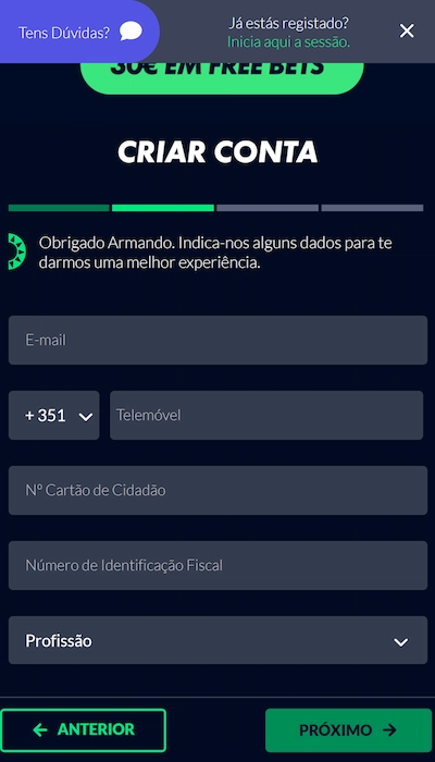 Código promocional Solverde - 2