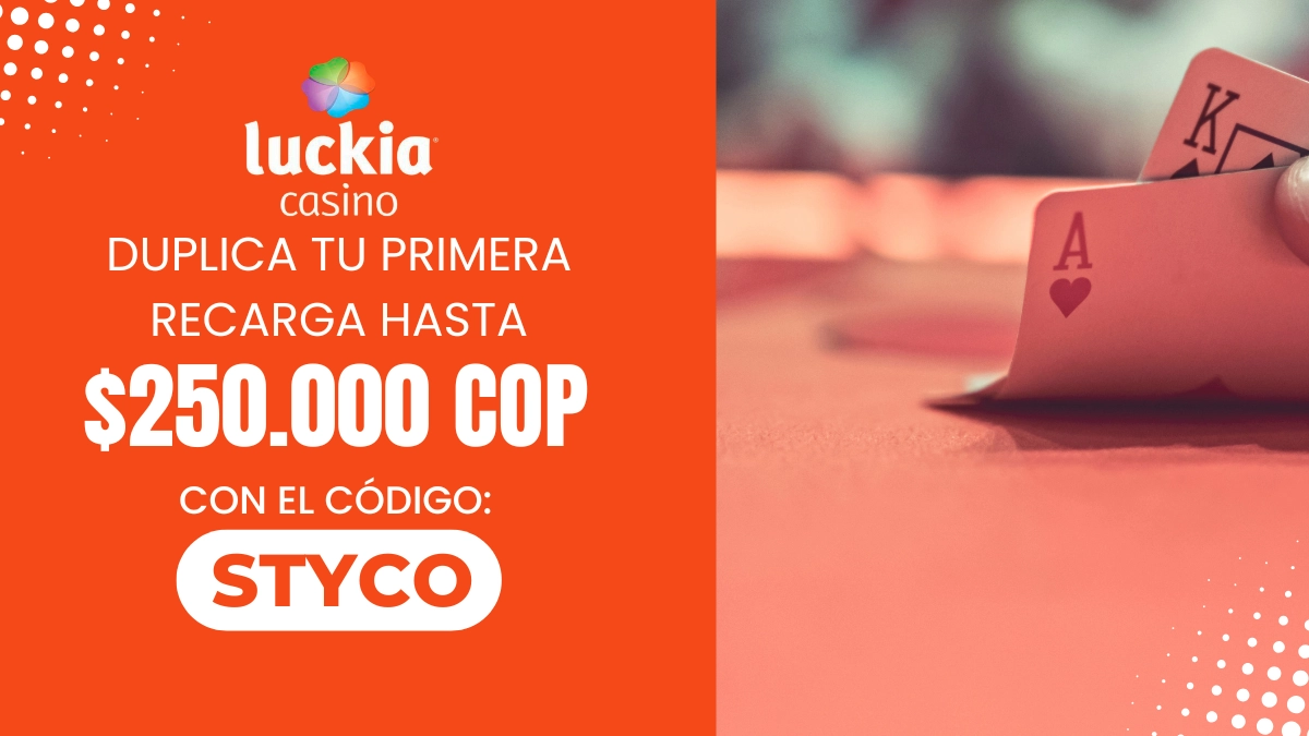 Bono de bienvenida Luckia Casino