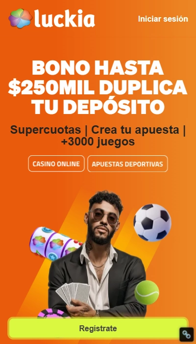 Código promocional Luckia - 1