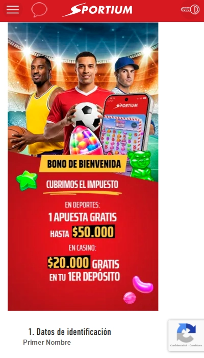 Código promocional Sportium - 1