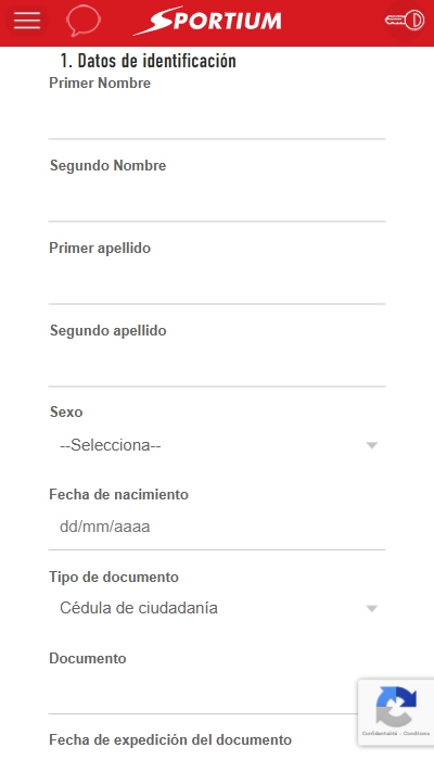 Código promocional Sportium - 2