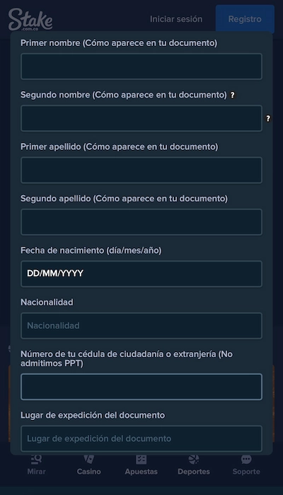 Código promocional Stake Colombia - 1