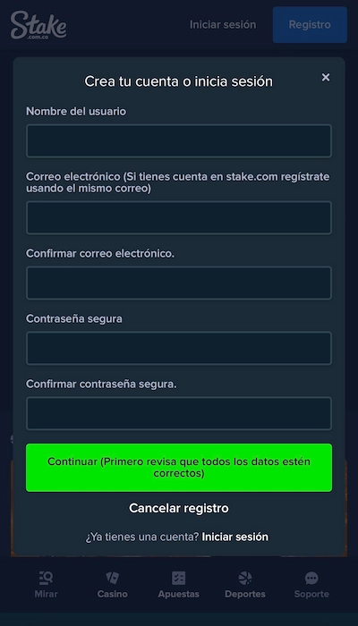 Código promocional Stake Colombia - 4