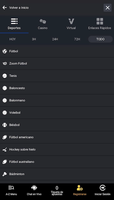 Apuestas deportivas en Yajuego