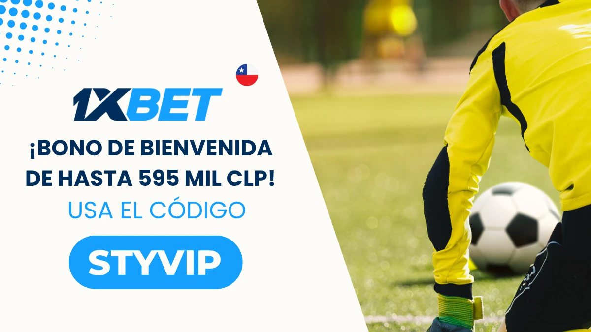 Bono de bienvenida 1xBET 145%