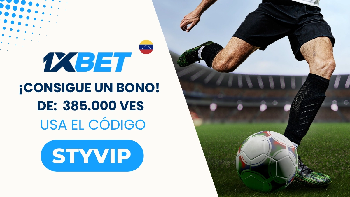 Bono de bienvenida 1xBET 420%