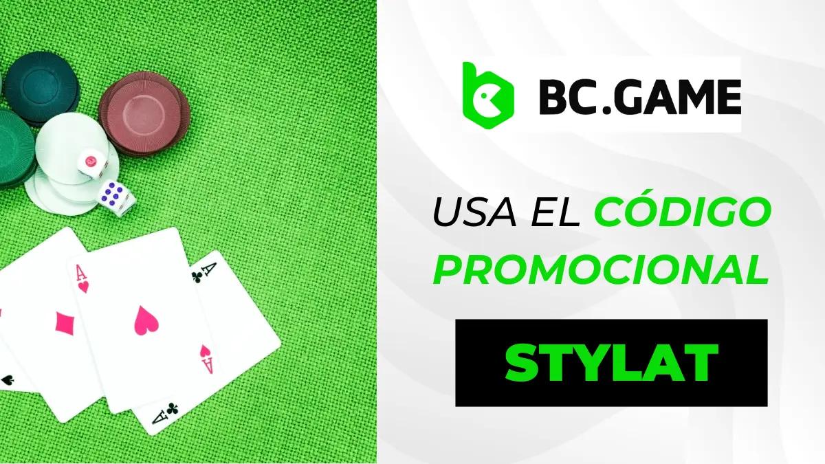Código promocional Casino BC game