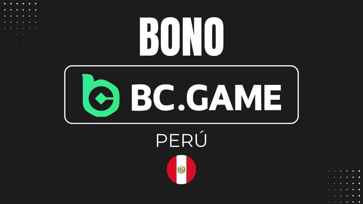 Bono de bienvenida BC game Perú 