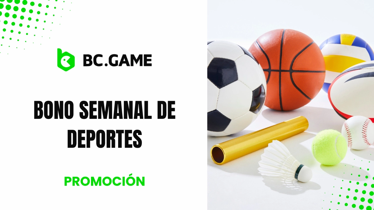 Bono semanal de deportes