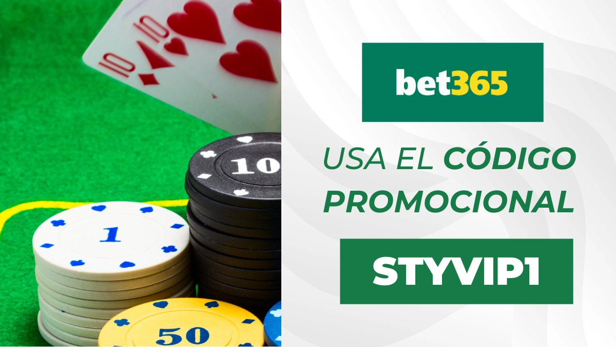 Código promocional Bet365 casino