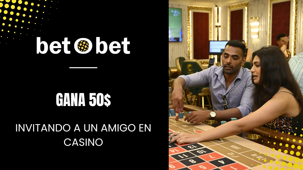 Gana 50$ invitando a un amigo