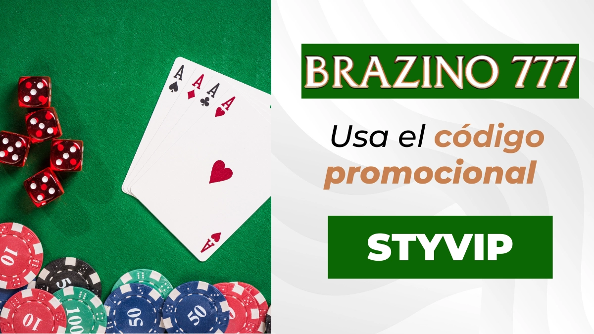 Código promocional Casino Brazino777