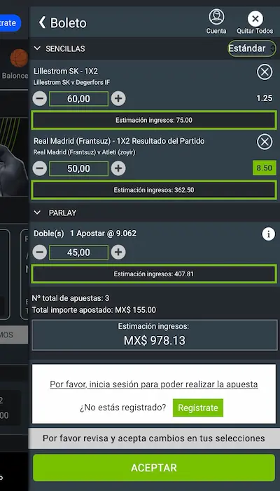 Codere combinada