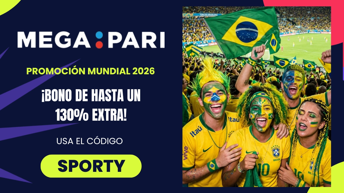 Promoción del Mundial - Megapari - Bono de bienvenida