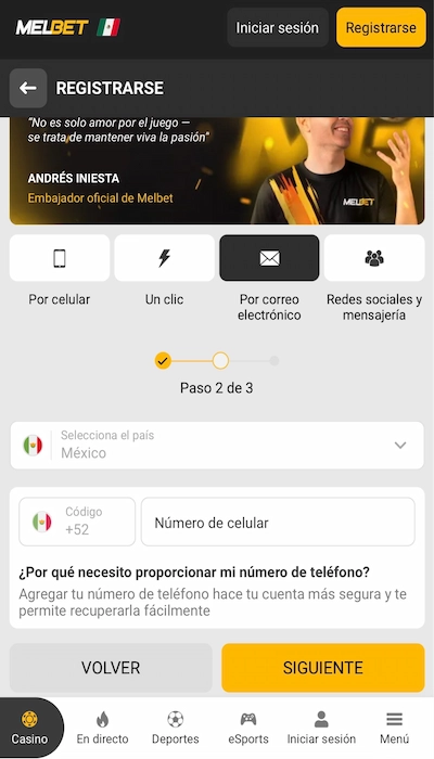 Código promocional Melbet - 2