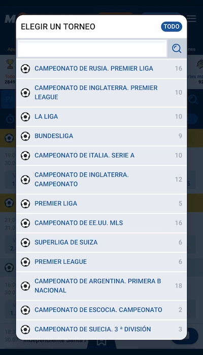 Fútbol Mostbet Latam