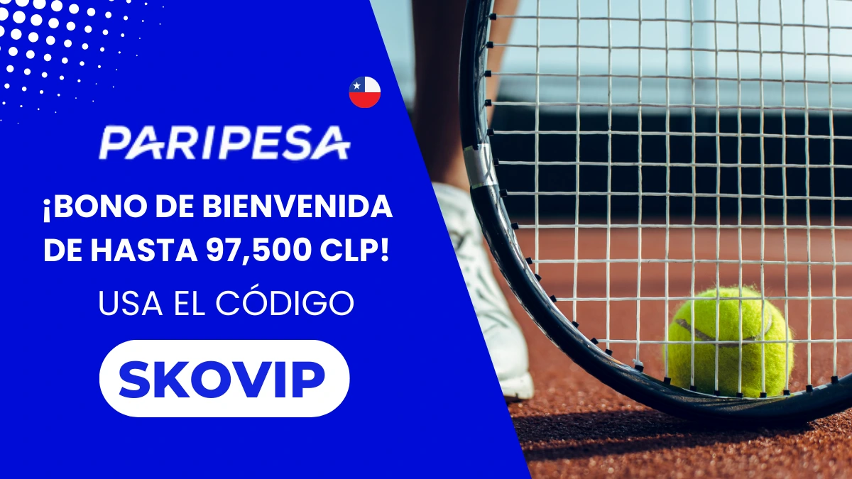 Bono de bienvenida del 100% Paripesa