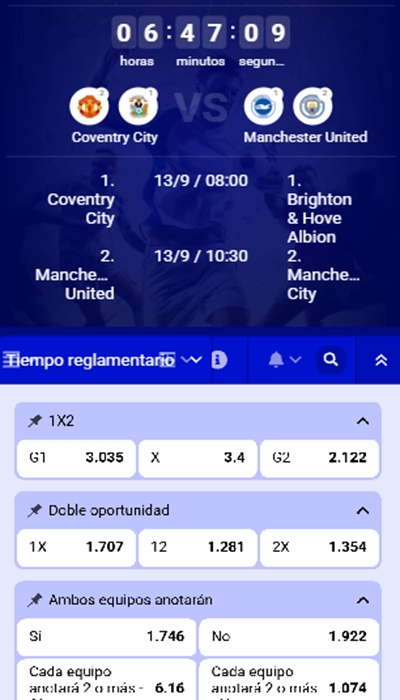 Paripesa oferta apuestas en vivo