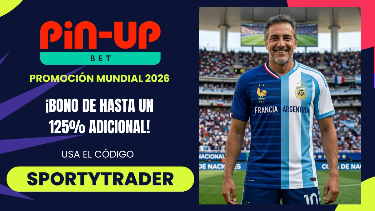 Promoción del Mundial - Pin-Up Bet - Bono de bienvenida