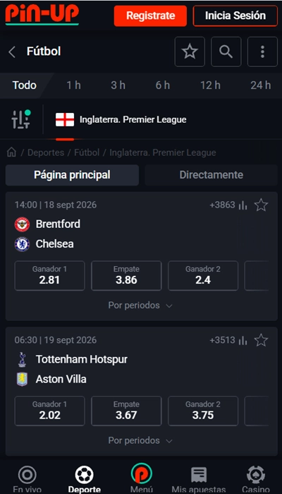 Live pinup-bet