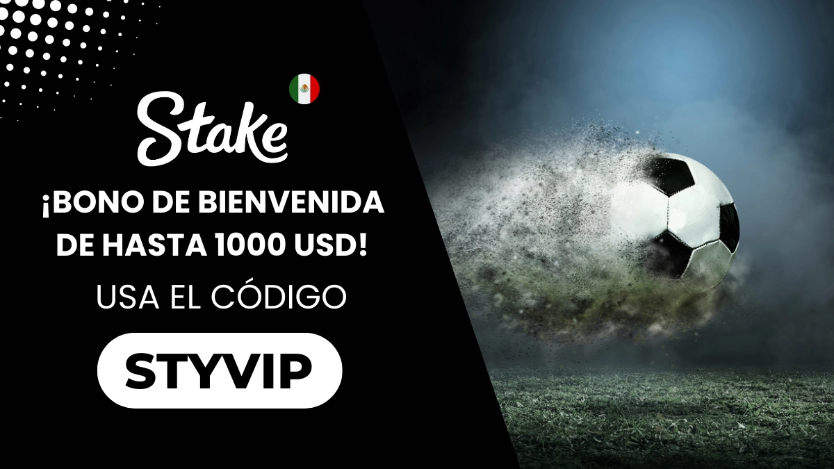 Bono de bienvenida Stake 200%