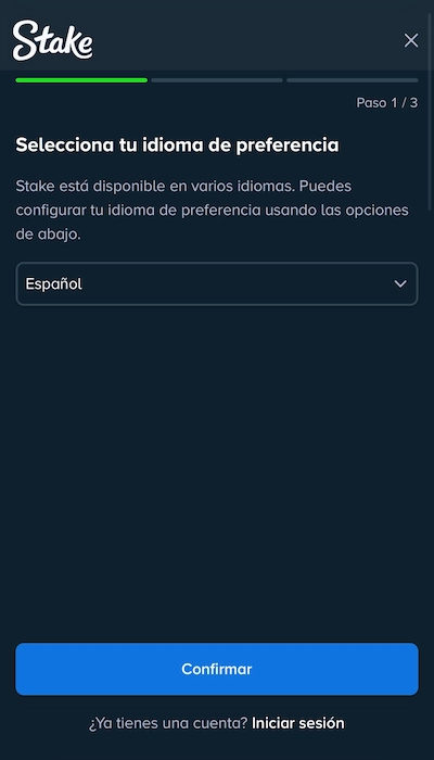 Código promocional Stake - 1