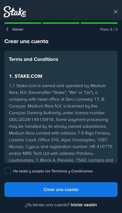 Código promocional Stake - 3