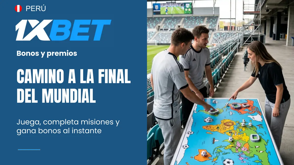 Camino al Mundial 1xBET promociones
