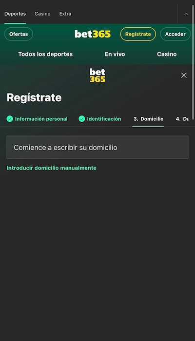 Código promocional Bet365 - 3