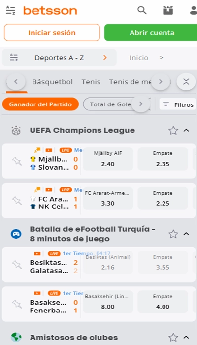 Oferta betsson