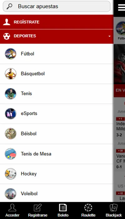 Caliente deportes fútbol