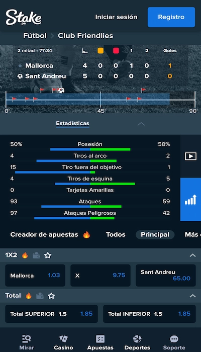 Stake en vivo