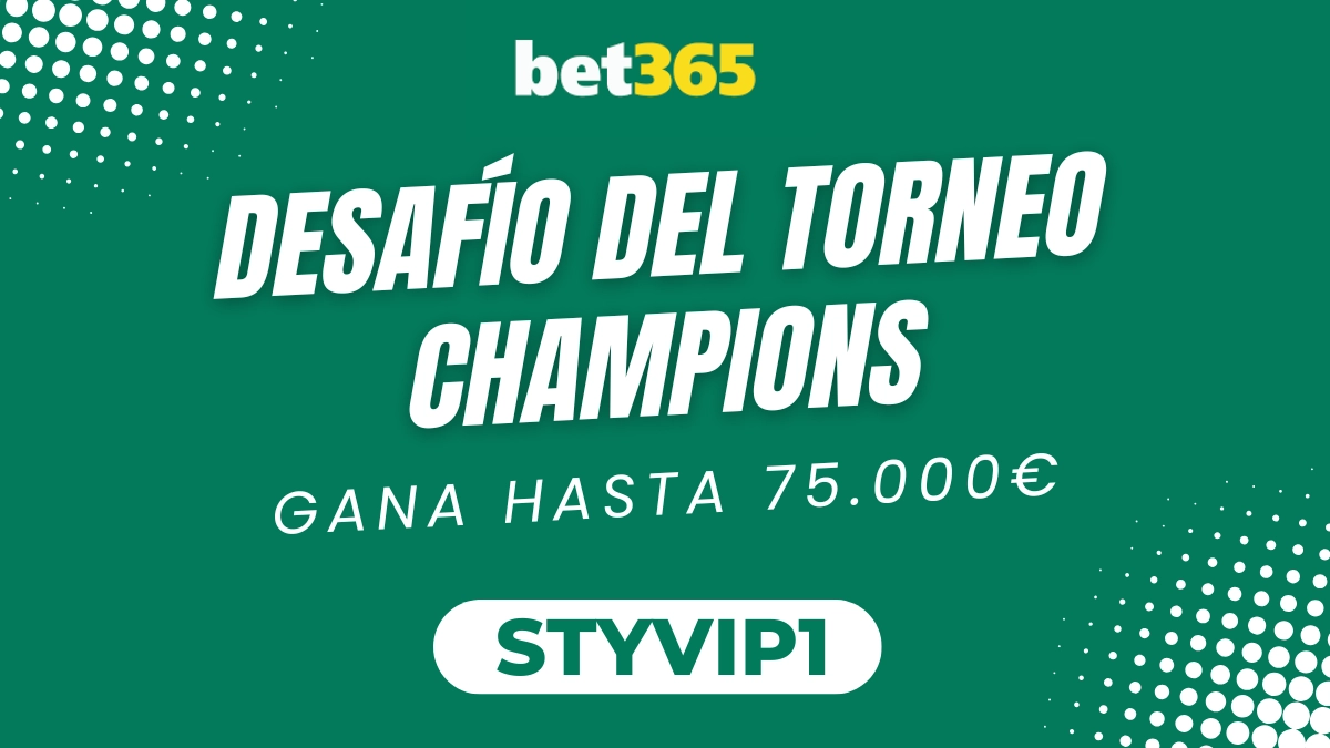 Promo bet365 Champions