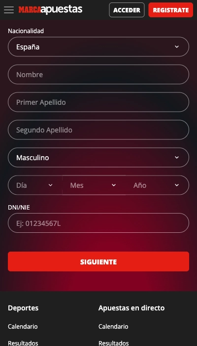 Código promocional MARCA apuestas - 2