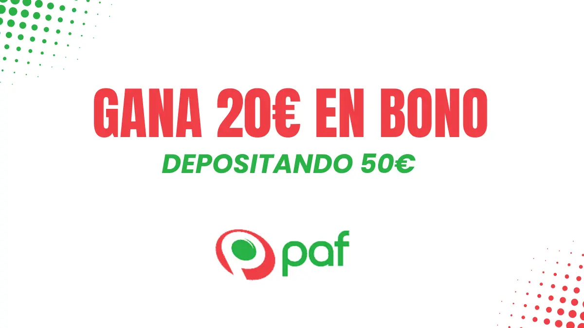 Consigue 20€ en bono de Turnover al depositar 50€ 