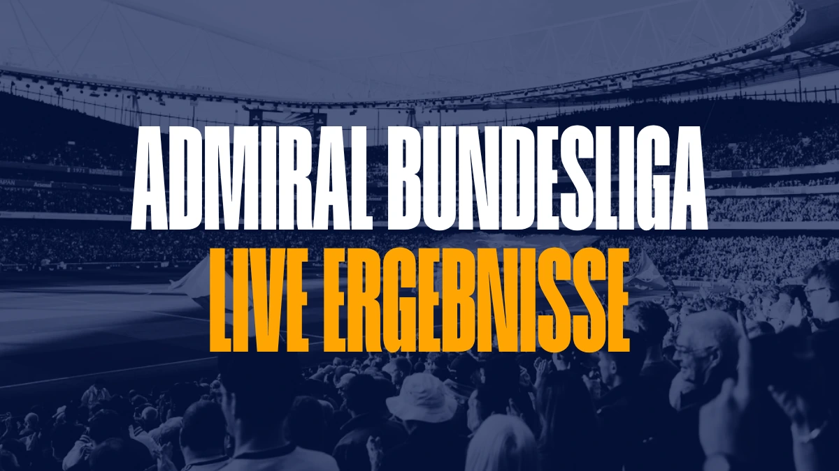 Admiral Bundesliga Live Ergebnisse